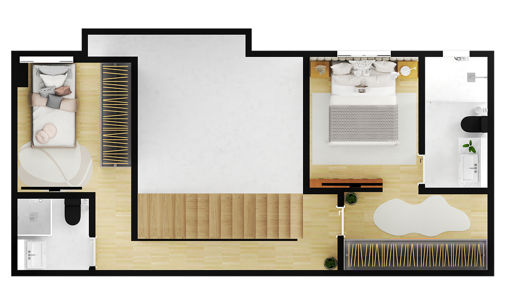 Planta Unidade 4 - Mezanino